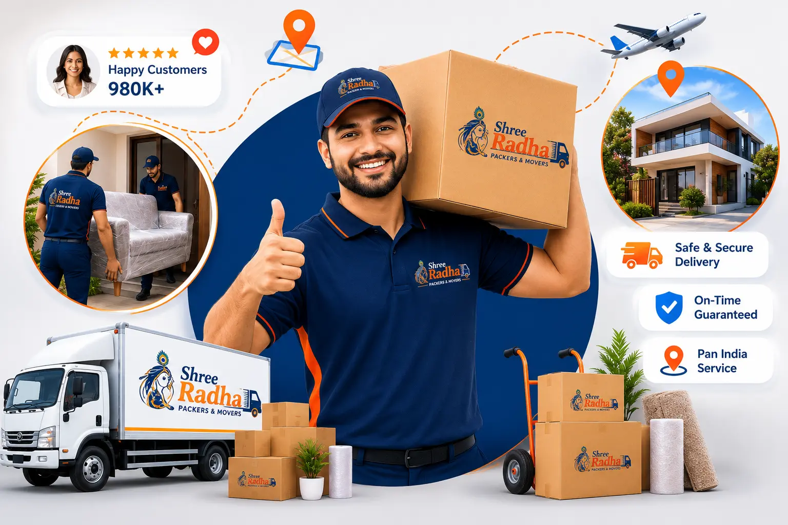 About Shree Radha Packers and Movers